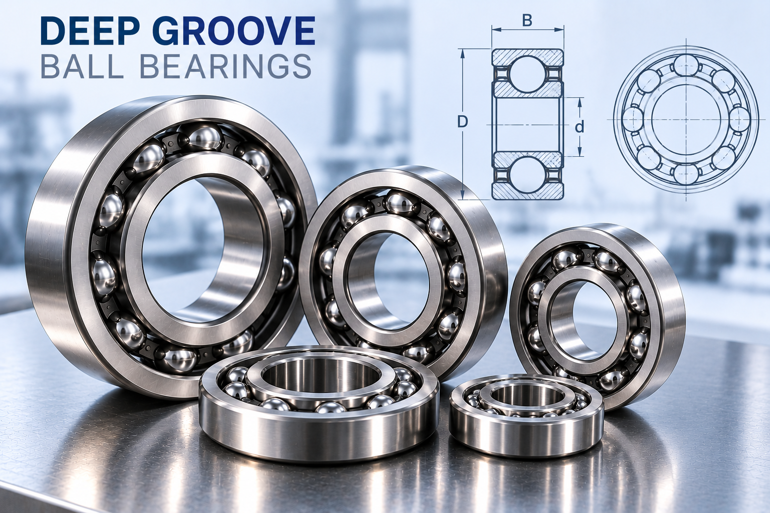 Deep Groove Ball Bearings
