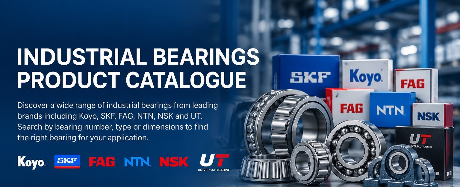 Industrial Bearings Product Catalogue 鈥� Koyo, SKF, FAG, NTN, NSK and UT